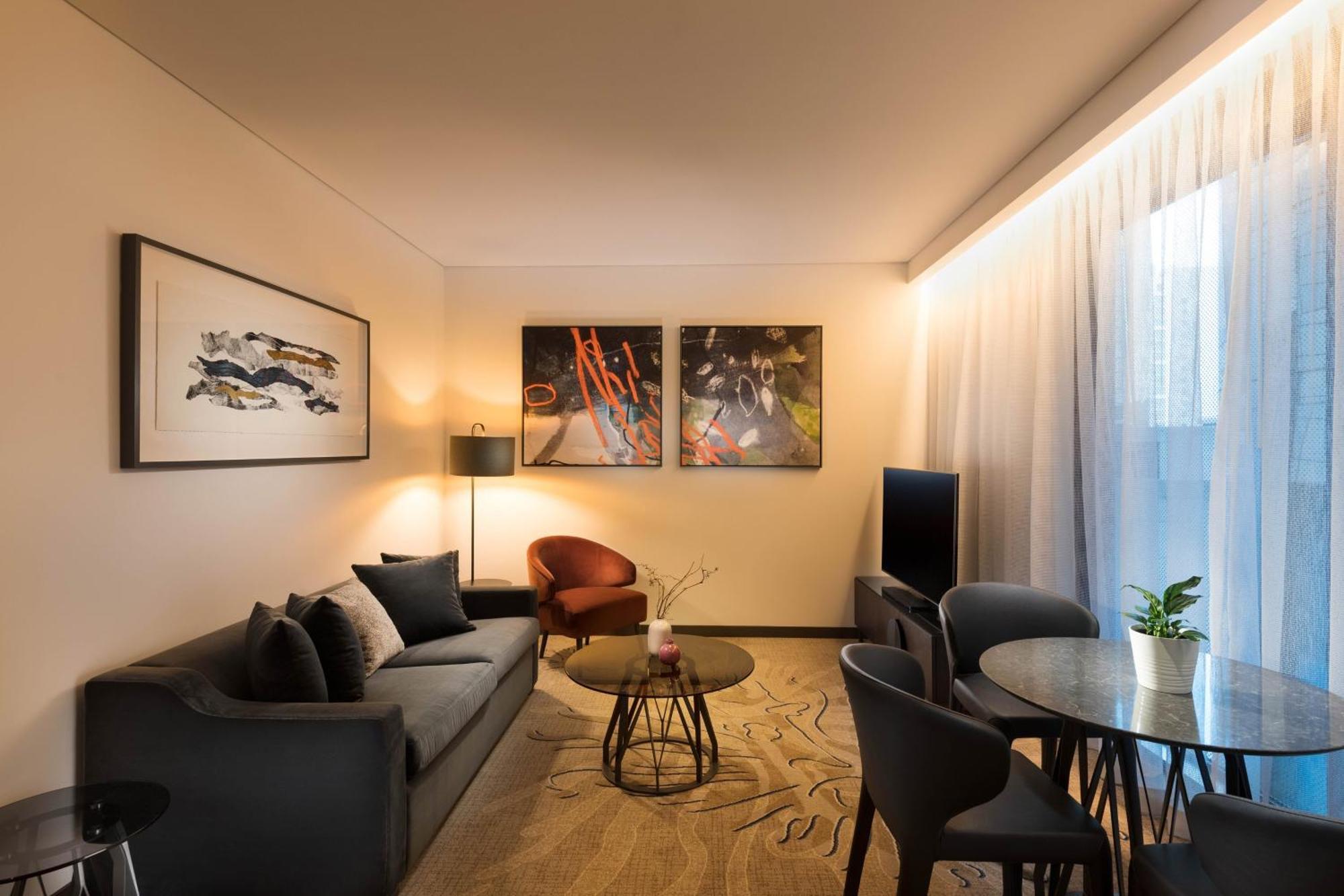 Hotel The Westin Brisbane Exterior foto Living room