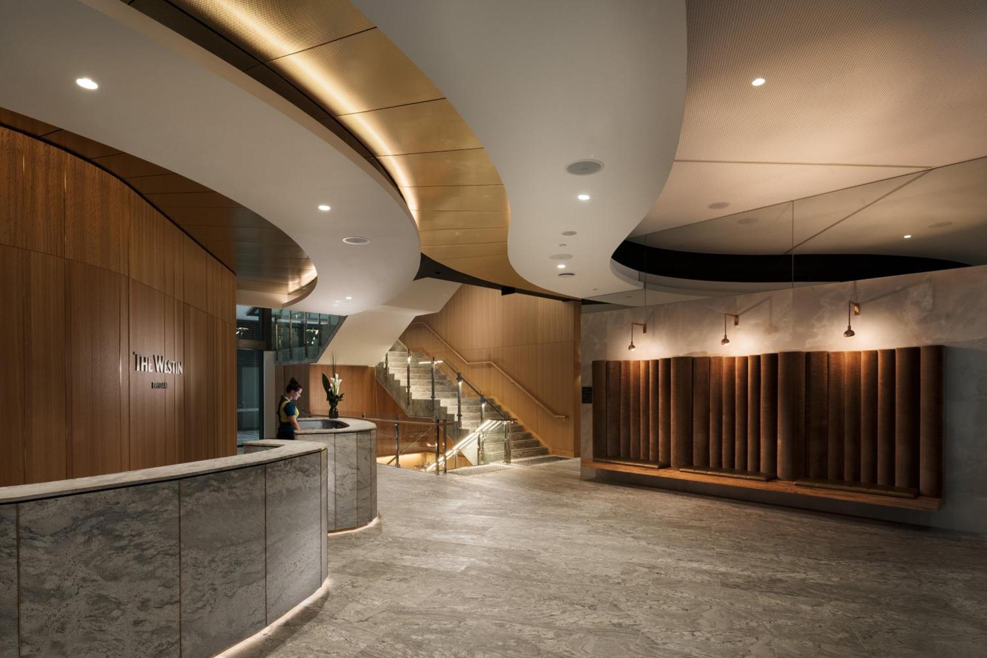 Hotel The Westin Brisbane Exterior foto The interior of the new building