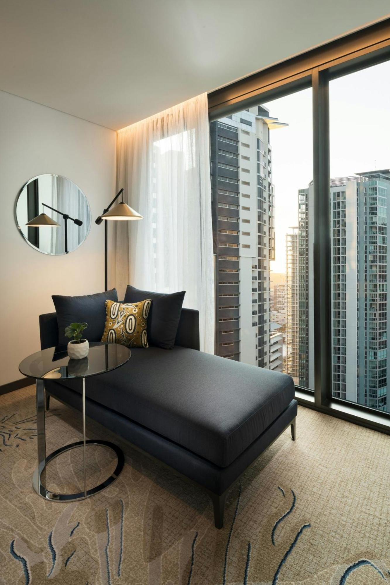 Hotel The Westin Brisbane Exterior foto A room at the hotel
